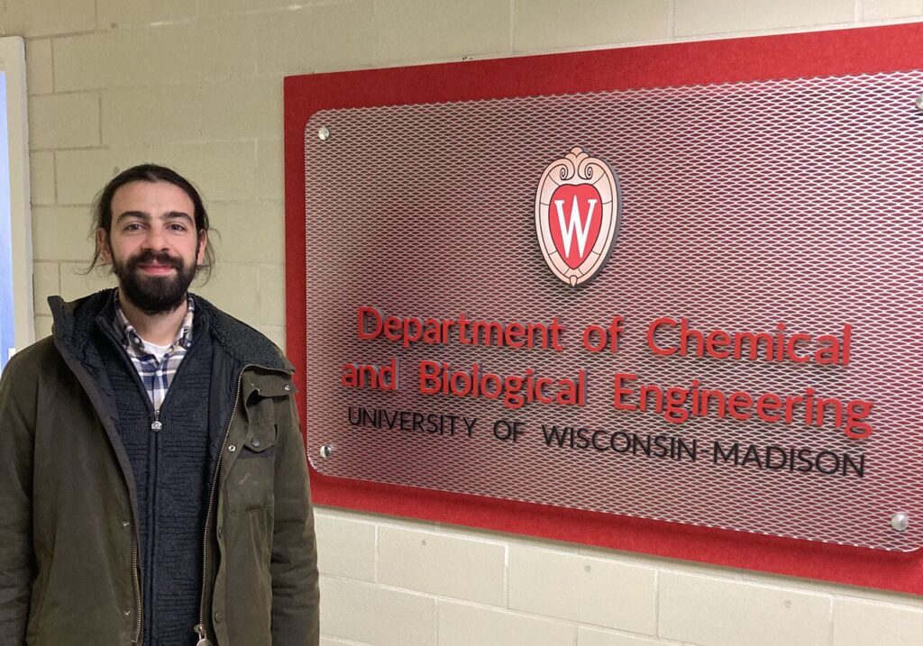Prof. Francesco Ghionda presenting the FLEXIndustries project during a seminar at the Chemical Engineering Department at the University of Wisconsin, Madison.